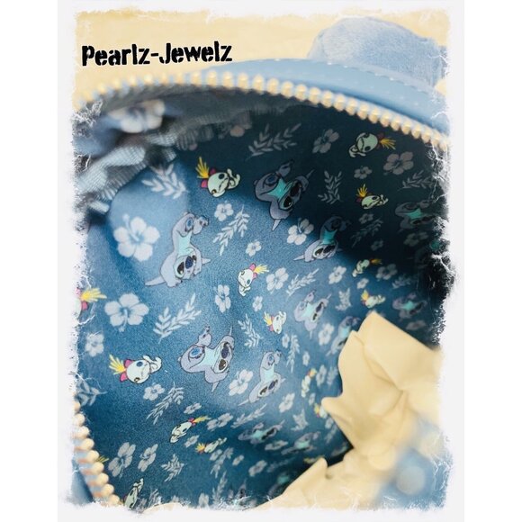 Loungefly Disney Lilo & Stitch Upside Down Figural Cosplay Backpack BoxLunch NWT - Picture 4 of 5